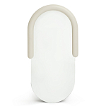 Зеркало овальное Curved Furniture бежевое варинант исполнения - 1 | Loft Concept в Новосибирске