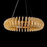 Люстра круглая с фактурными элементами в виде ракушек Inspired Sea варинант исполнения - 1 | Loft Concept в Новосибирске