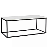 Журнальный столик прямоугольный White Marble Surface варинант исполнения - 2 | Loft Concept в Новосибирске