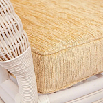 Комплект уличной мебели из ротанга Eloise белый варинант исполнения - 6 | Loft Concept в Новосибирске