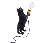 Настольная лампа Черный кот варинант исполнения - 2 | Loft Concept в Новосибирске