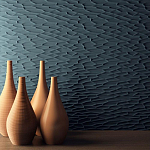 Гипсовая 3D Панель M-27 варинант исполнения - 1 | Loft Concept в Новосибирске