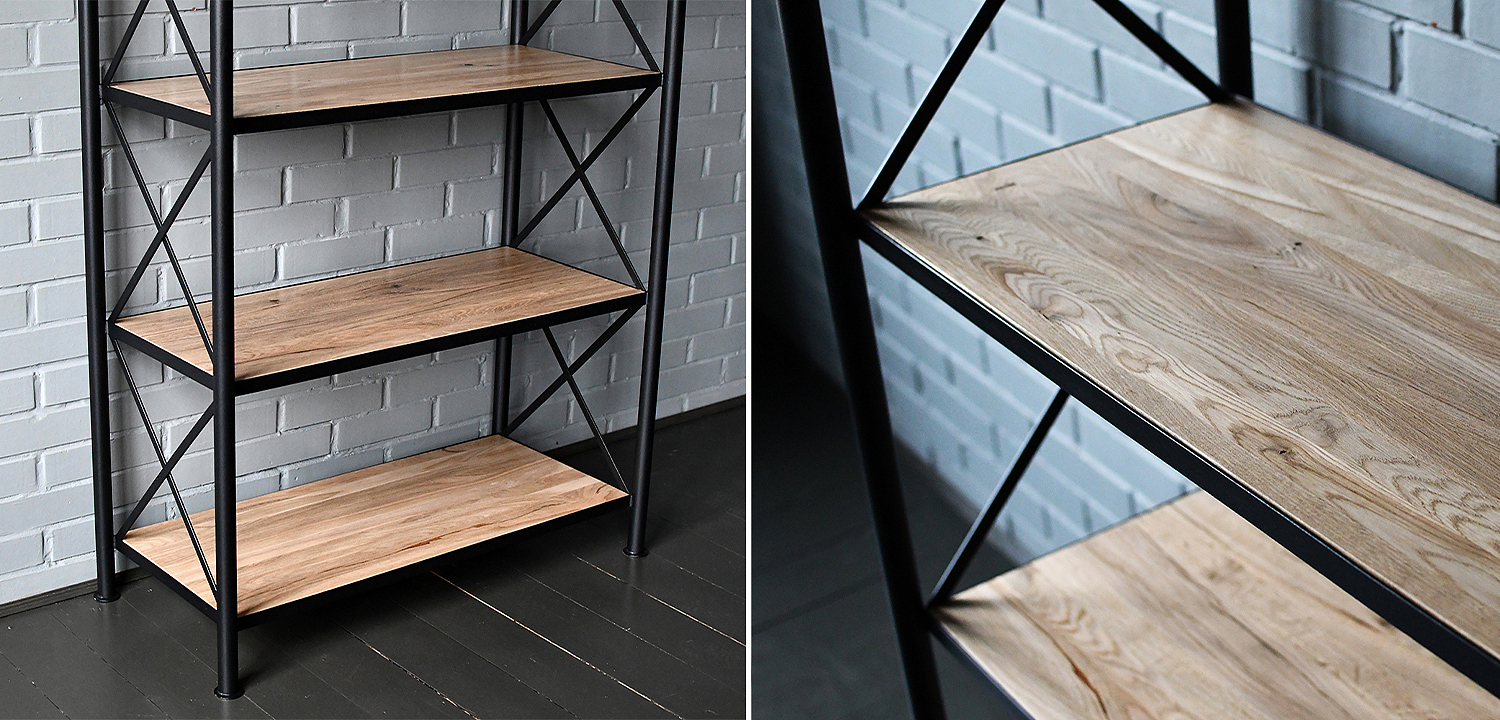 Стеллаж Buckley Industrial Metal Rust Rack Стеллаж Buckley Industrial Metal Rust Rack - Loft-Concept в Новосибирске