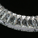 Люстра круглая с прозрачной хрустальной рамкой Maude Crystal Light варинант исполнения - 10 | Loft Concept в Новосибирске