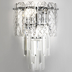 Бра Harmonica Crystal Chrome Wall Lamp варинант исполнения - 2 | Loft Concept в Новосибирске