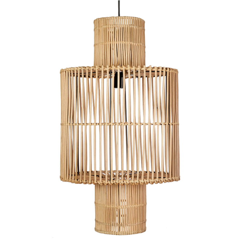 Подвесной светильник Ivy Rattan Pendant Древесина в Новосибирске | Loft Concept 