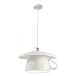 Подвесные светильники в виде белой посуды Flower Reversal варинант исполнения - 8 | Loft Concept в Новосибирске