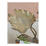 Столик приставной с тремя столешницами Тропические листья Tropical Forest gold варинант исполнения - 6 | Loft Concept в Новосибирске