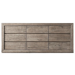 RH RECLAIMED RUSSIAN OAK Комод из дуба 9 ящиков 