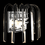 Бра цвета никель с изогнутыми хрустальными элементами Radiant Ribbons варинант исполнения - 5 | Loft Concept в Новосибирске