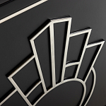 Черный комод в стиле арт-деко Luciano варинант исполнения - 6 | Loft Concept в Новосибирске