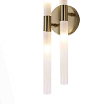 Бра с двумя цилиндрическими матовыми плафонами на круглом основании Delta Light варинант исполнения - 2 | Loft Concept в Новосибирске