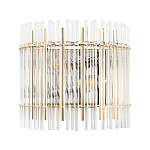 Бра с прозрачными вертикальными стеклянными трубками Gladia варинант исполнения - 1 | Loft Concept в Новосибирске