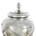 Ваза из стекла с крышкой и декоративными узорами Chinoiserie Ceramics варинант исполнения - 2 | Loft Concept в Новосибирске