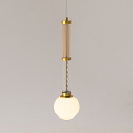 Подвесной светильник со стеклянными вставками Helios варинант исполнения - 2 | Loft Concept в Новосибирске