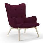 Мебельная ткань Шенилл фиолетовый цвет 138 см T4-27 варинант исполнения - 5 | Loft Concept в Новосибирске