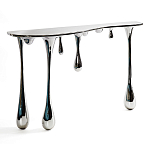 Дизайнерская Консоль Melting Silver Console Zhipeng Tan варинант исполнения - 2 | Loft Concept в Новосибирске