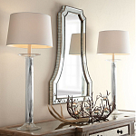 Зеркало в серебристой фигурной раме Silver Reflection варинант исполнения - 2 | Loft Concept в Новосибирске