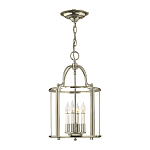 Подвесной светильник с прозрачным стеклянным цилиндрическим плафоном в классическом стиле на цепи Hinkley варинант исполнения - 9 | Loft Concept в Новосибирске