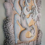 Тканый вручную монументальный настенный гобелен Soft Inception варинант исполнения - 1 | Loft Concept в Новосибирске