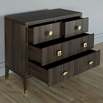 Бельевой Комод с 4 ящиками Elsa Dreams Walnut варинант исполнения - 2 | Loft Concept в Новосибирске