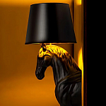 Horse Statue Floor Lamp Большой светильник Черная Лошадь варинант исполнения - 5 | Loft Concept в Новосибирске
