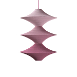 Подвесной вязаный розовый светильник «Звезда Востока 03» варинант исполнения - 1 | Loft Concept в Новосибирске