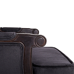 Кресло George Grand Armchair black velour варинант исполнения - 4 | Loft Concept в Новосибирске