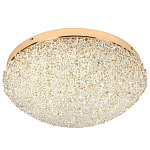 Круглый потолочный светильник с хрустальным декором Vere Crystal Ceiling Lamp 50 варинант исполнения - 1 | Loft Concept в Новосибирске