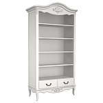 Стеллаж белый из массива бука с 5-ю полками White Provence варинант исполнения - 1 | Loft Concept в Новосибирске