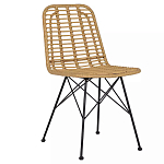 Стул с ротанговым плетением Wicker Stool без подлокотников варинант исполнения - 6 | Loft Concept в Новосибирске