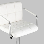 Барный стул с подлокотниками Honory White варинант исполнения - 7 | Loft Concept в Новосибирске