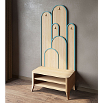 Вешалка «Байома» варинант исполнения - 2 | Loft Concept в Новосибирске