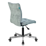 Офисное кресло в серо-голубом велюре Bureaucrats варинант исполнения - 4 | Loft Concept в Новосибирске