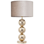 Настольная лампа с основанием в виде золотых сфер Balance Table Lamp Gold варинант исполнения - 1 | Loft Concept в Новосибирске