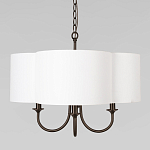 Люстра с белым текстильным абажуром Vitorino  варинант исполнения - 1 | Loft Concept в Новосибирске