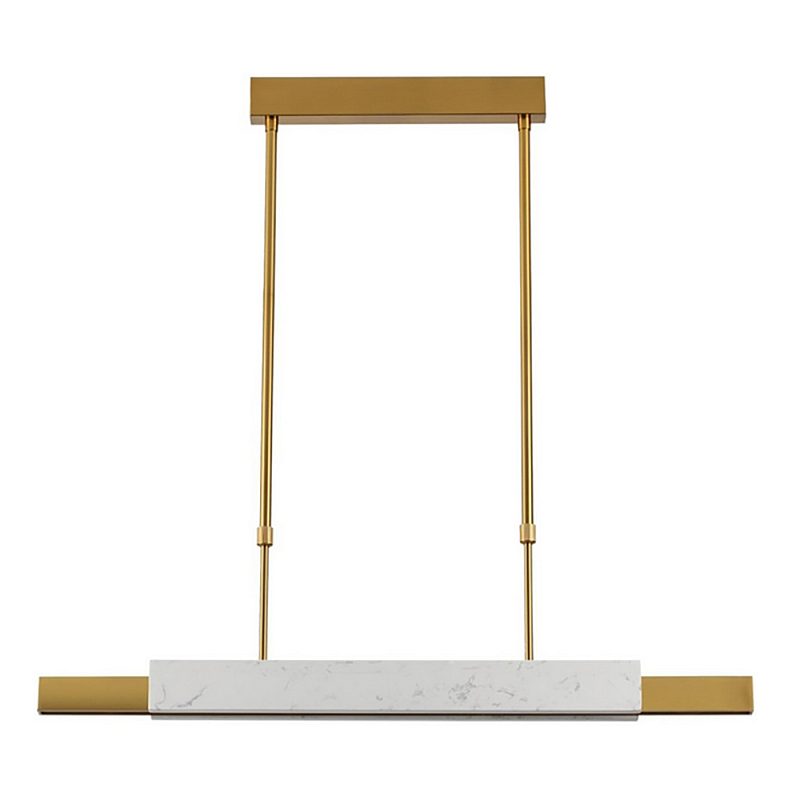 Подвесной светильник BERT FRANK белый Золотой Белый Мрамор Bianco в Новосибирске | Loft Concept 