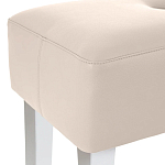 Мягкий пуф на белых ножках Winton Pouf варинант исполнения - 13 | Loft Concept в Новосибирске