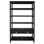 Стеллаж с двумя ящиками Elsa Dreams Black варинант исполнения - 5 | Loft Concept в Новосибирске