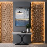 Гипсовая 3D панель с принтографией PM-50 варинант исполнения - 1 | Loft Concept в Новосибирске