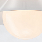 Потолочный светильник в форме конуса с белым шарообразным плафоном Quintiesse варинант исполнения - 3 | Loft Concept в Новосибирске