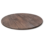 Стол журнальный c коричневой круглой столешницей на четырех металлических ножках Charm Coffee Table варинант исполнения - 2 | Loft Concept в Новосибирске