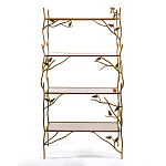 Стеллаж металлический с птичками Primavera варинант исполнения - 1 | Loft Concept в Новосибирске