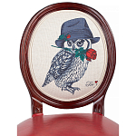Стул French Owl with a rose варинант исполнения - 5 | Loft Concept в Новосибирске