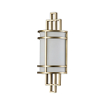 Бра с геометрическим каркасом и матовым белым цилиндрическим плафоном Feiss варинант исполнения - 1 | Loft Concept в Новосибирске