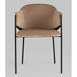 Стул Brace велюр капучино варинант исполнения - 4 | Loft Concept в Новосибирске