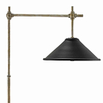 Торшер с черным абажуром в форме конуса Сoncord варинант исполнения - 1 | Loft Concept в Новосибирске