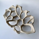 Блюдо «Бежевый коралл» варинант исполнения - 2 | Loft Concept в Новосибирске