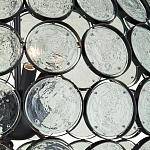 Люстра в форме шара из круглых декоративных элементов Circle of Light варинант исполнения - 2 | Loft Concept в Новосибирске