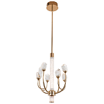 Люстра с декором в виде кристаллов из хрусталя Kenneth Crystal Stone Chandelier 8 варинант исполнения - 2 | Loft Concept в Новосибирске